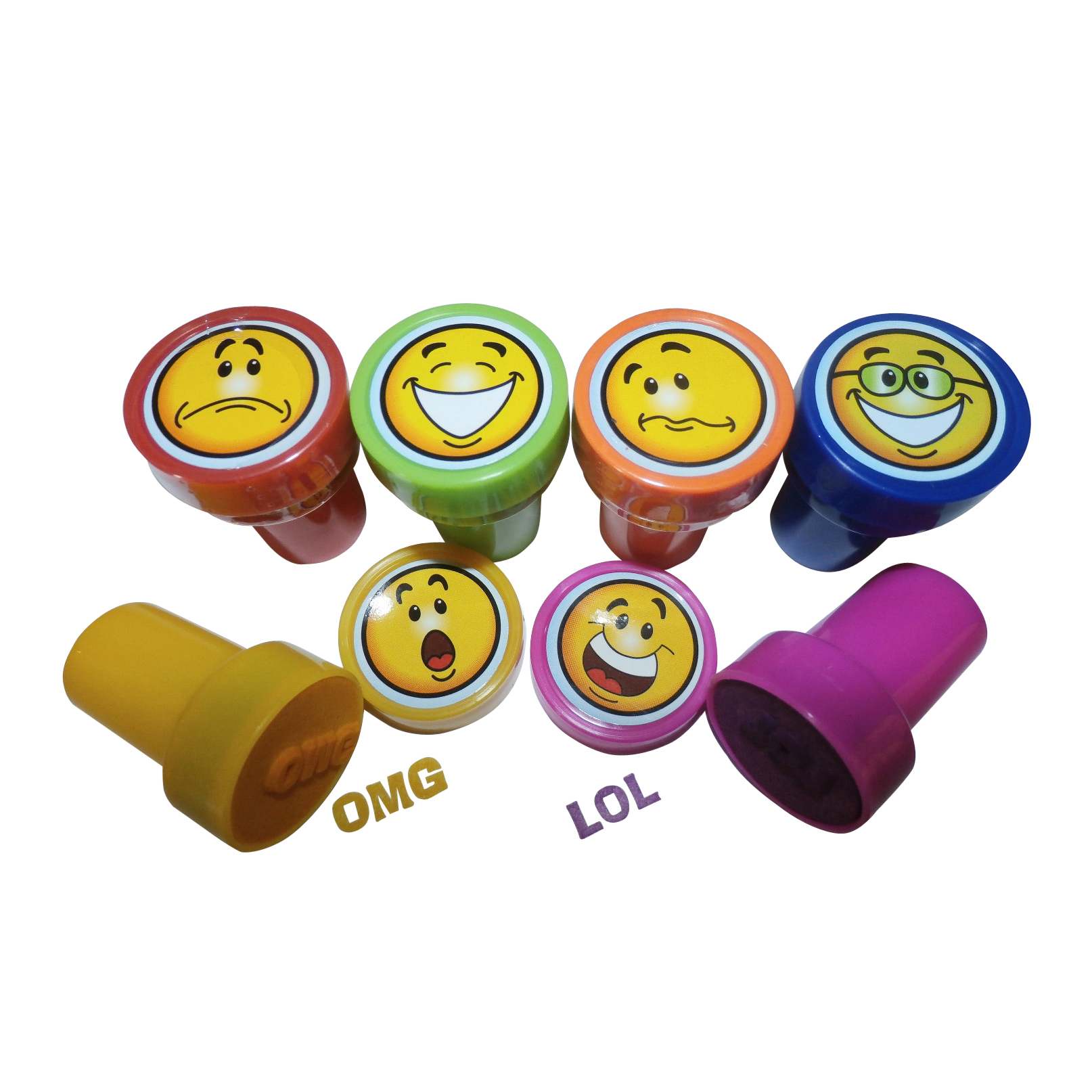 Round Children's Toy Stamp set