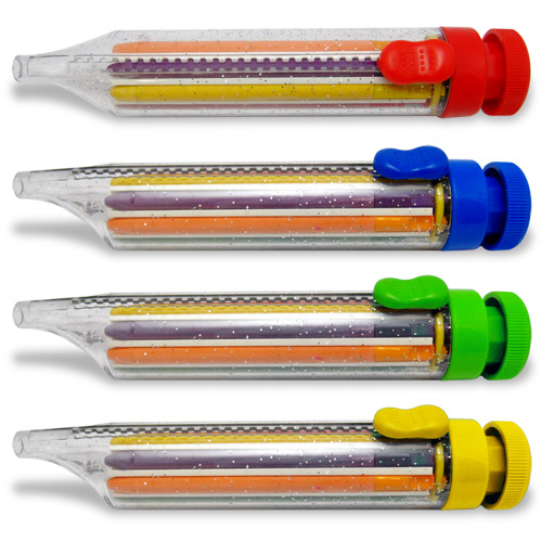 Multicolor Press Crayon Pen