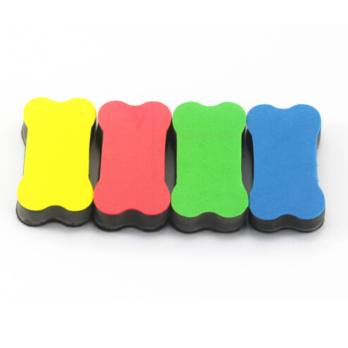 Bone Shape Magnetic Dry-Wipe Cleaner Eraser