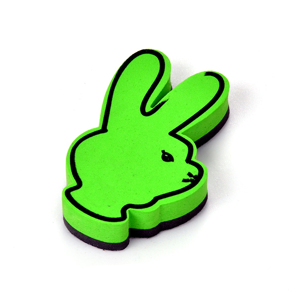 Rabbit Shape Eva Whiteboard Eraser For Kids