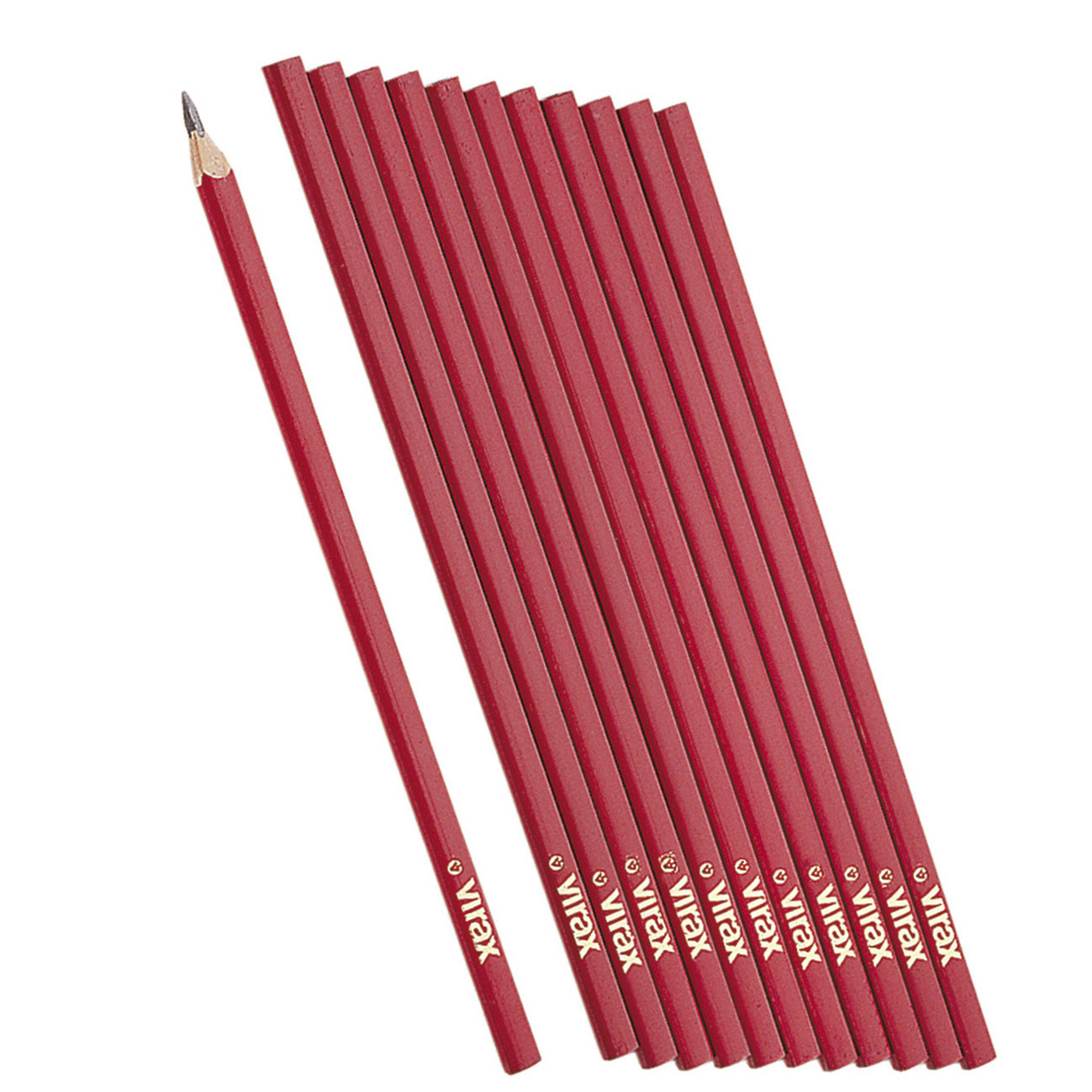Customized 10inch square paint carpenter pencil