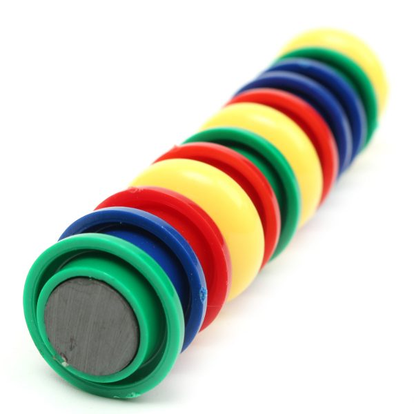 20Pcs Office Magnets, 30 Mm Notice Board Planning Magnets, Red/Yellow - View #10