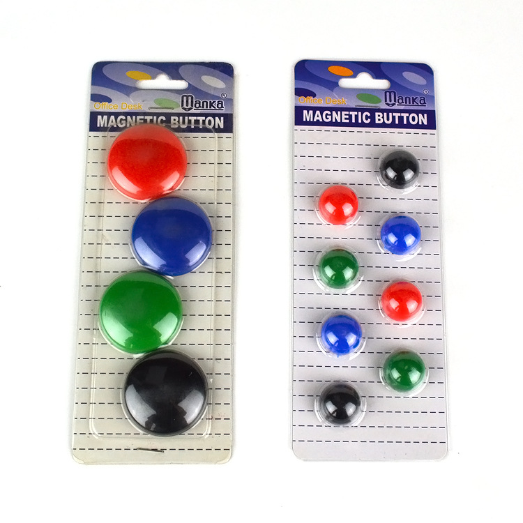 Presentation Whiteboard Colors Round Magnetic Button