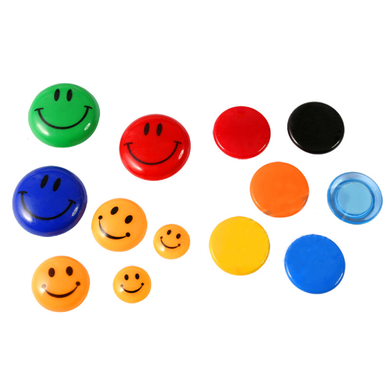 Smiley Face Fridge Magnets