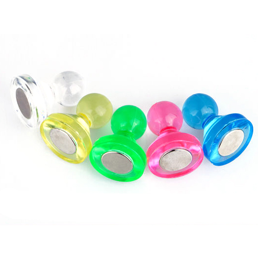 Transparent Push Pin Magnet Button