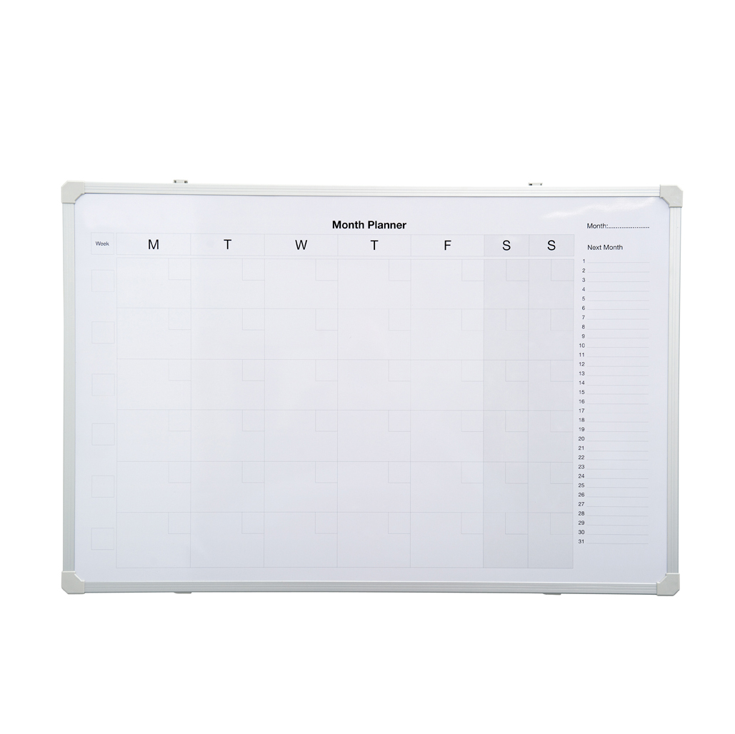 Monthly Planner Magnetic Whiteboard