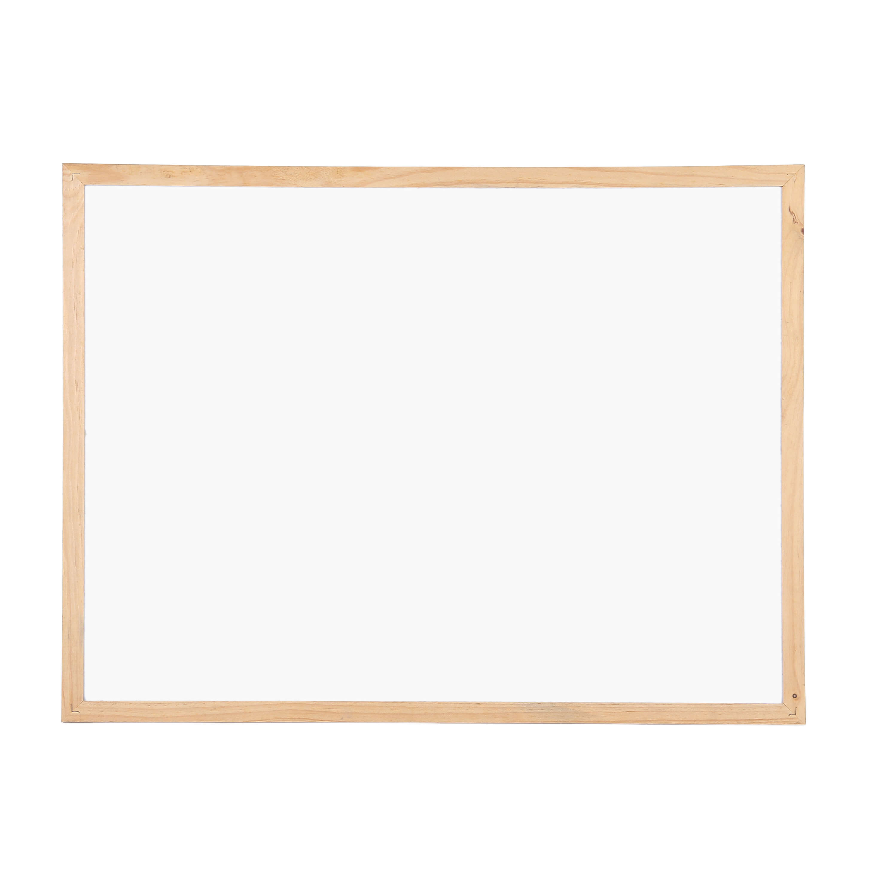 Pine Wood Frame Magnetic Whiteboard