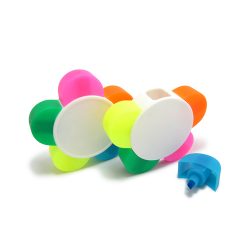 Five Colored Splash Highlighter Pen