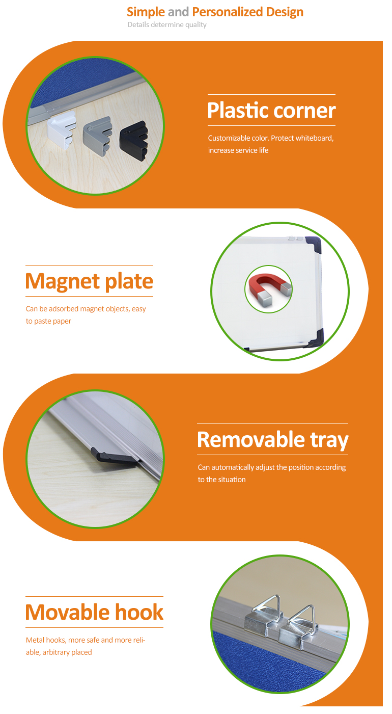 Dry Wipe Magnetic Whiteboard