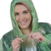Disposable Rain Ponchos With Long Sleeves,Emergency Rain Poncho