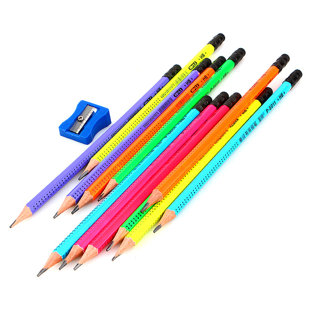 Personalized Hexagonal Coloring Pencils