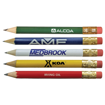 Personalized Golf Pencils Hotel Pencils