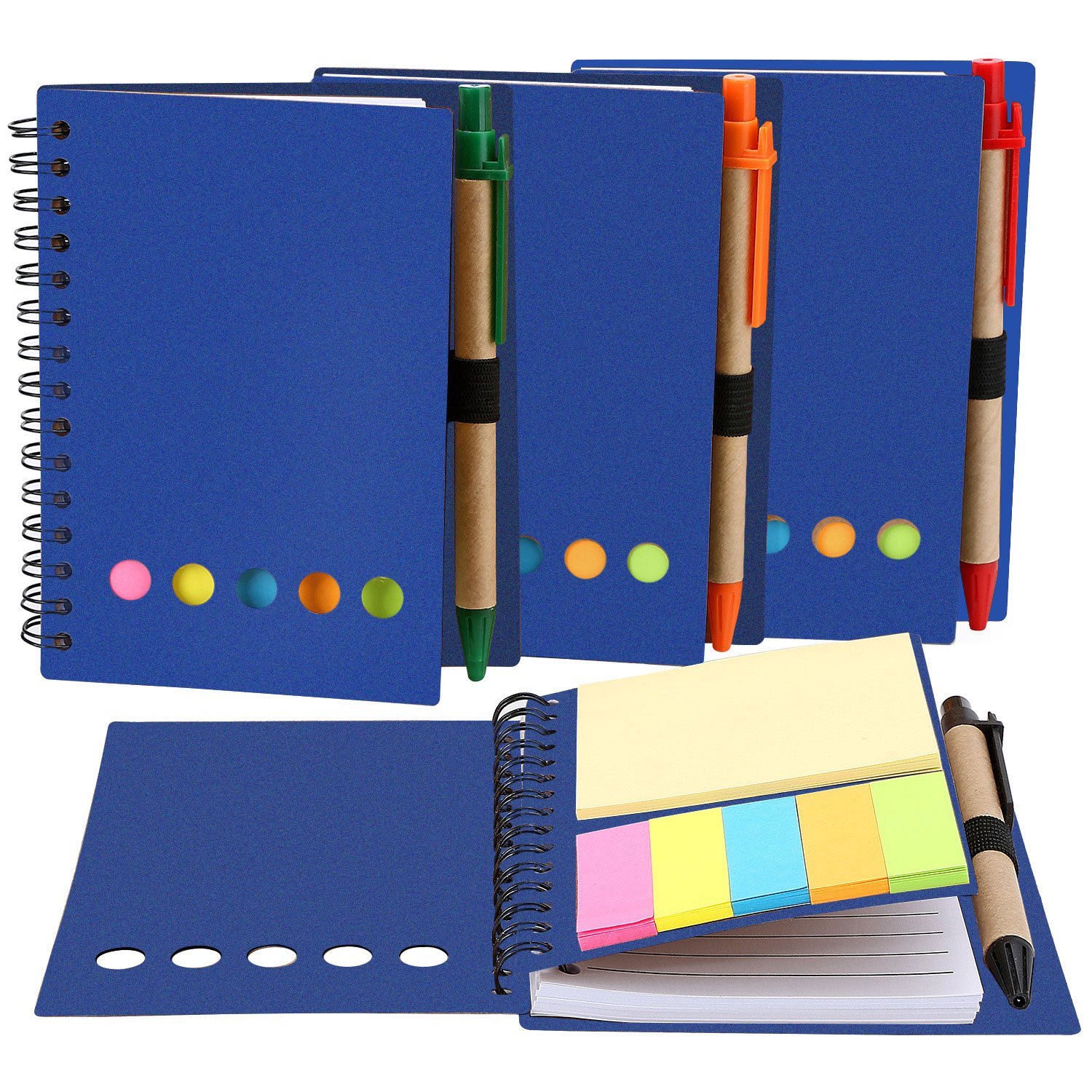 Recycled Notebook & Pen | Recycled Notebook with Matching Paper Pen