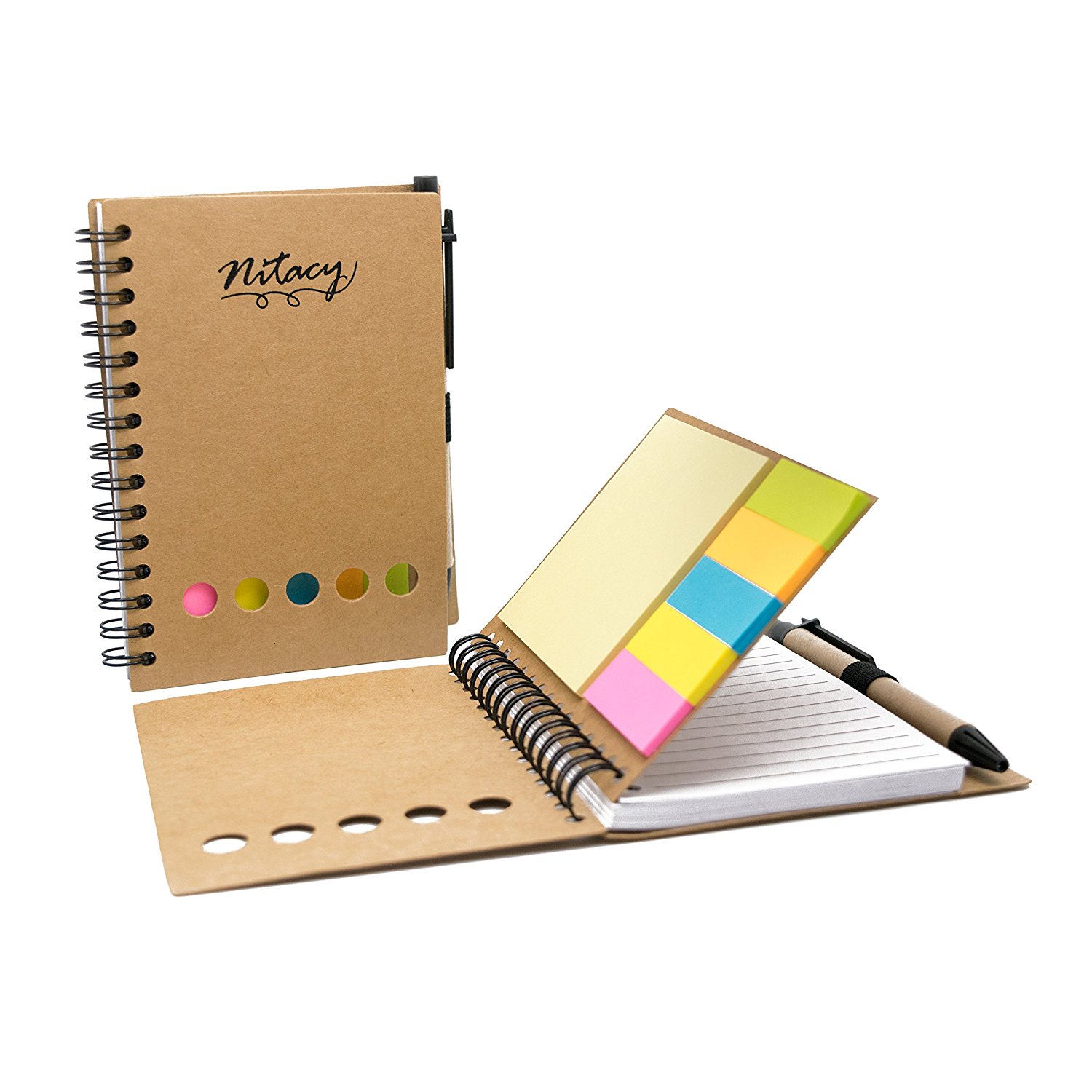 Mini Recycled Notebook and Pen | Recycled Notebook with Matching Pen