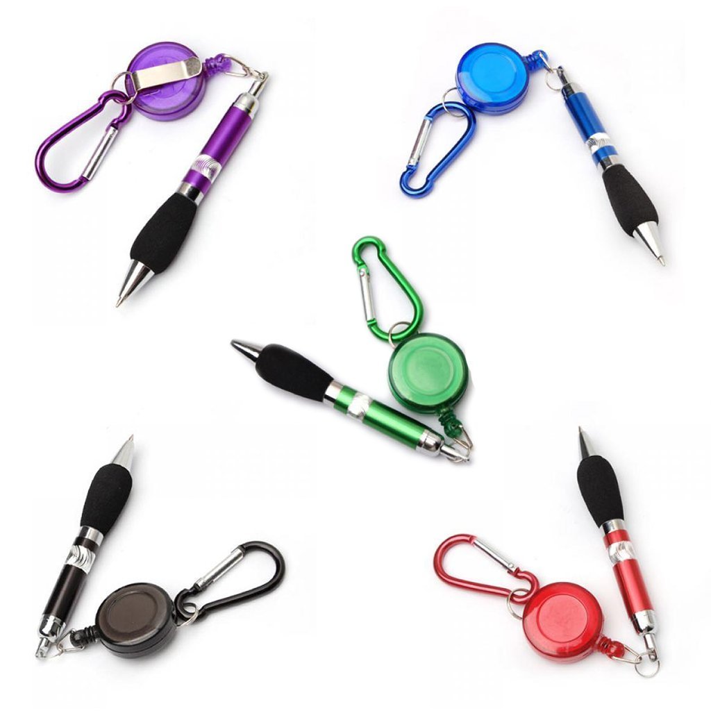 Retractable Badge Reel Pen